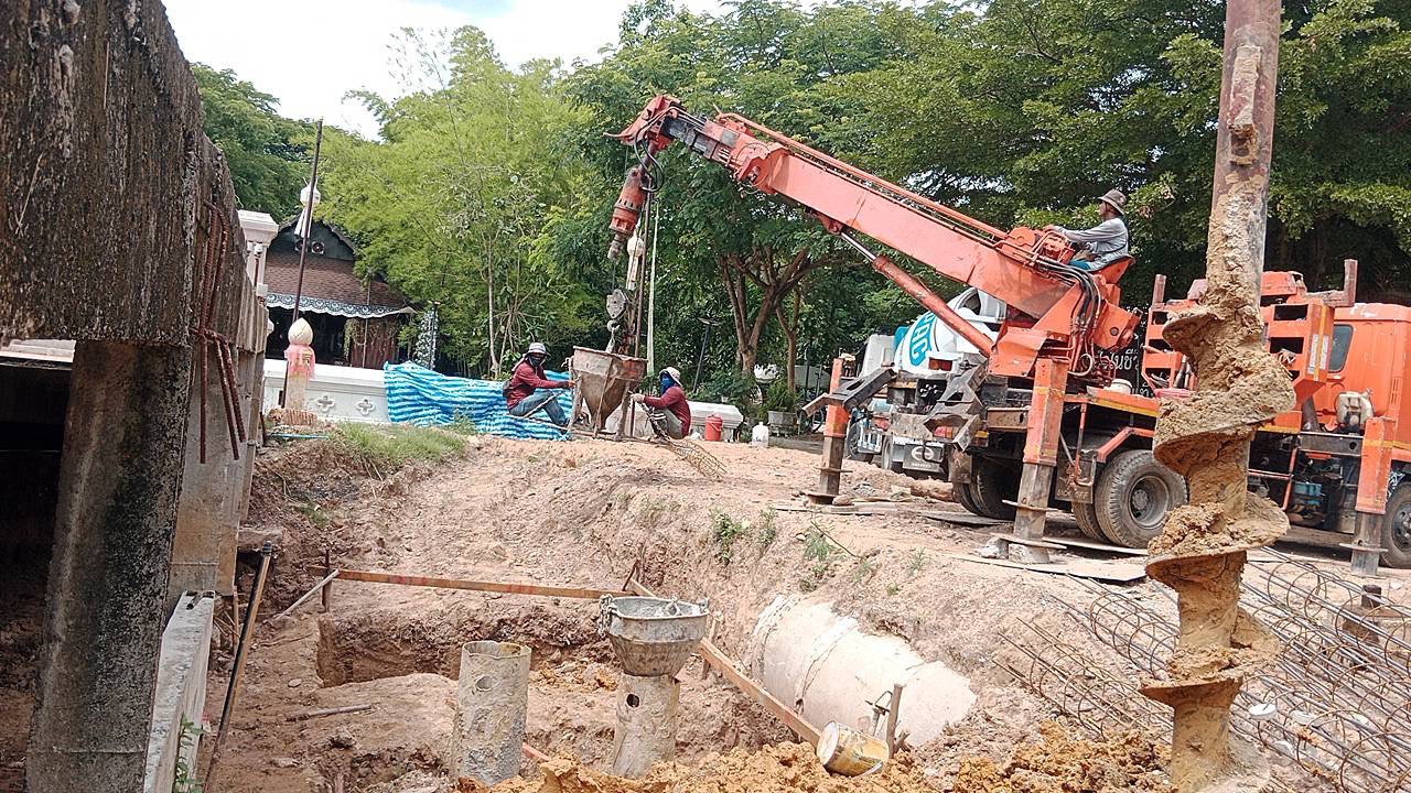 งานโครงสร้าง คสล. ฐานรากแข็งแรง #20