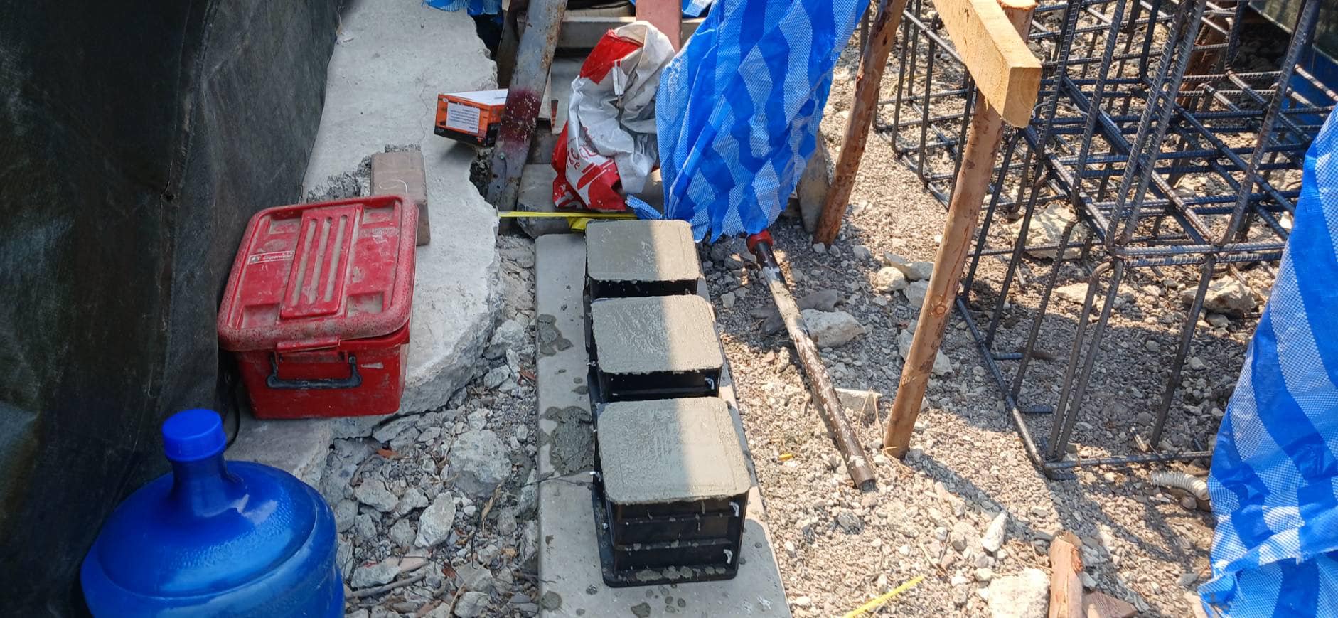 งานสำรวจดิน (Soil Boring Test)