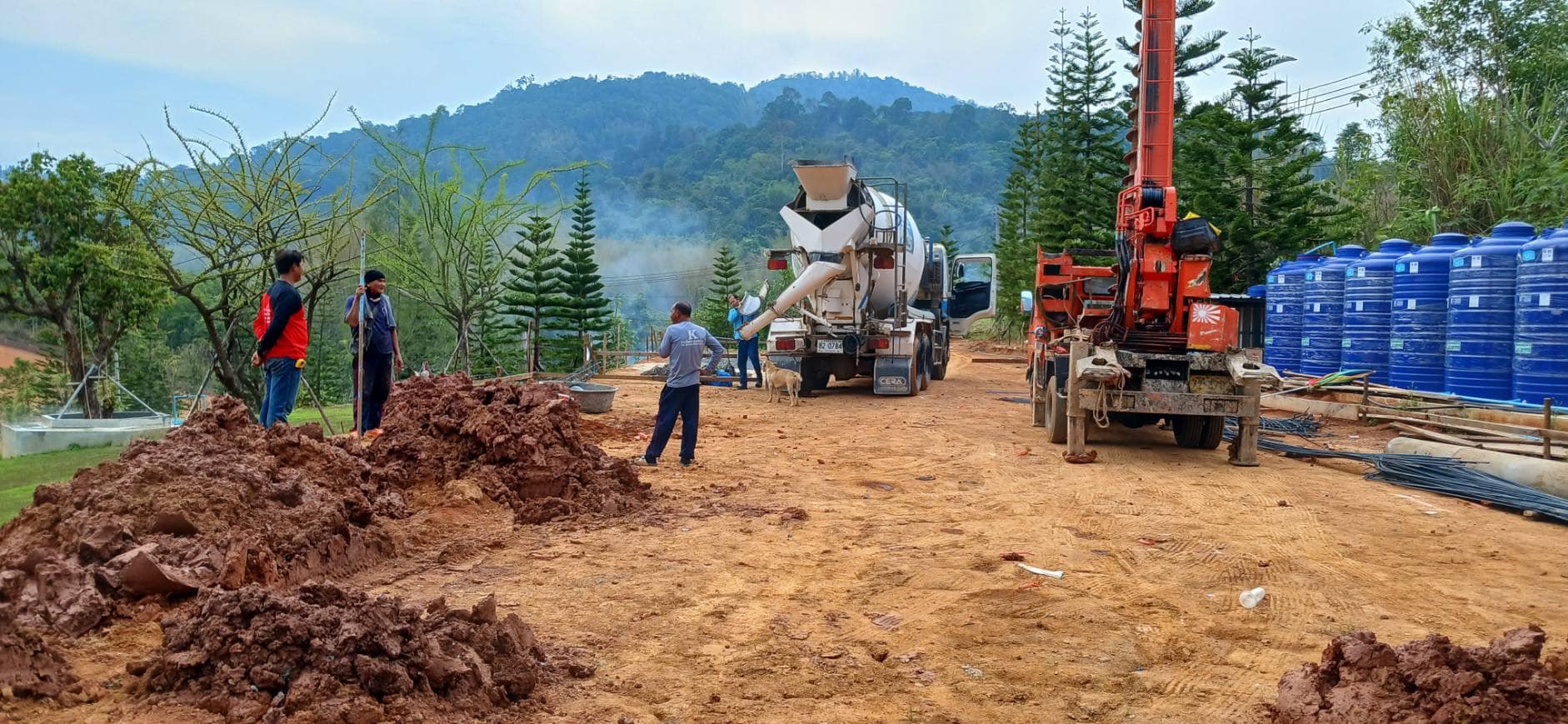 งานทดสอบเสาเข็ม (Pile Load Test)